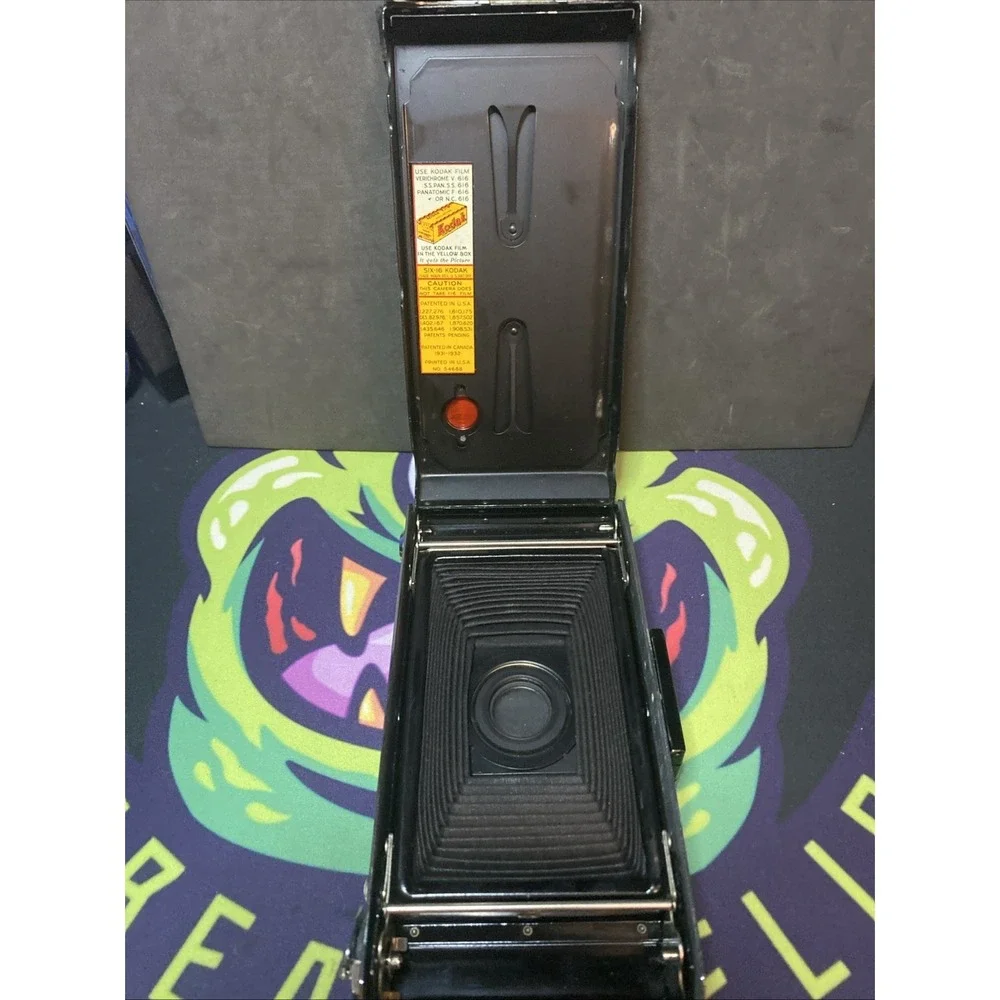 Vintage kodak Polaroid land camera 6x9 Folding Camera Black B2